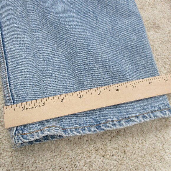 Levis Silvertab Jeans 'Womens 34 Blue Denim '94 Baggy Distressed 34x30 - Picture 16 of 16